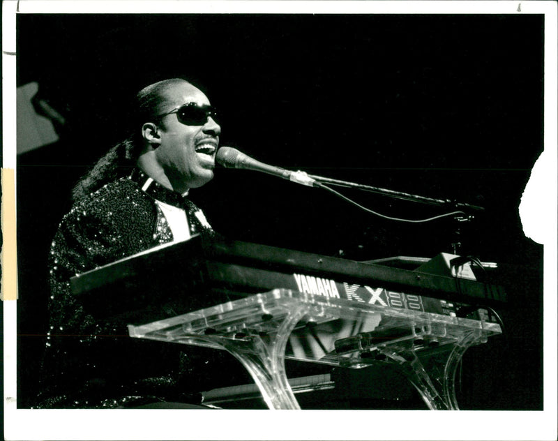 Stevie Wonder - Vintage Photograph