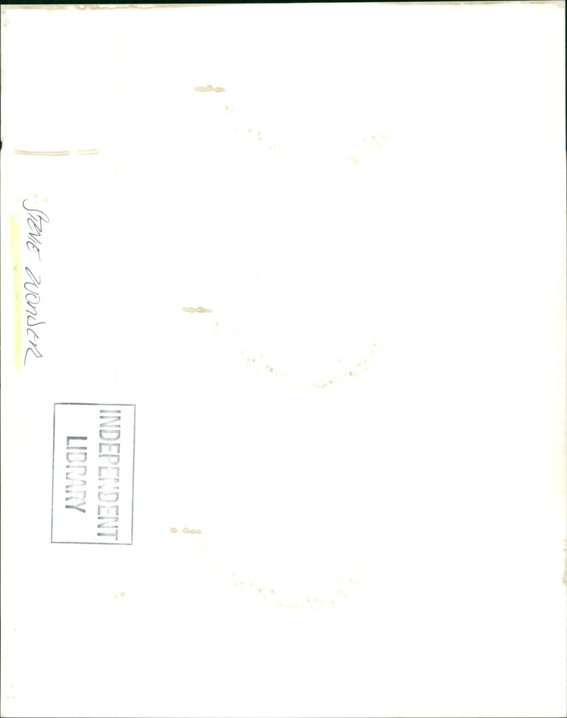 Stevie Wonder - Vintage Photograph