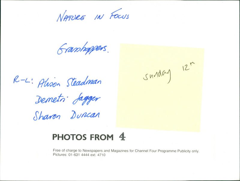 Nature in focus - Vintage Photograph