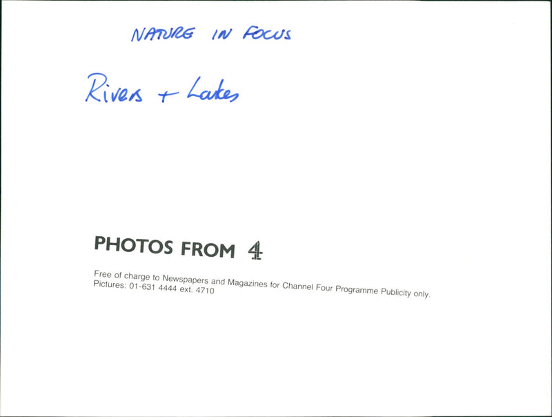 Nature in focus - Vintage Photograph