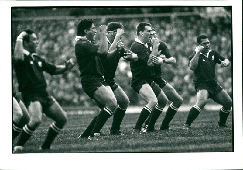 All Blacks - Vintage Photograph