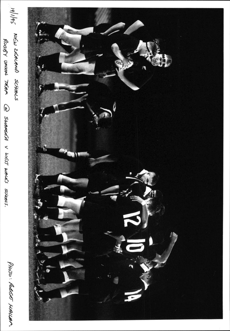 All Blacks - Vintage Photograph