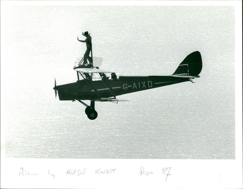 Channel Flight - Vintage Photograph