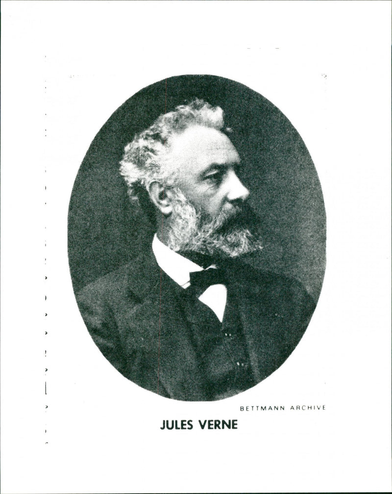 Jules Verne - Vintage Photograph