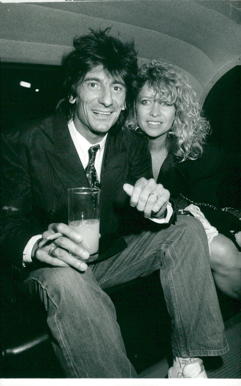 Ronnie Wood, musician England - Vintage Photograph