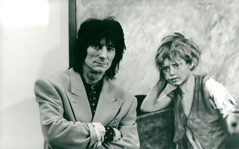 Ronnie Wood, musician England - Vintage Photograph