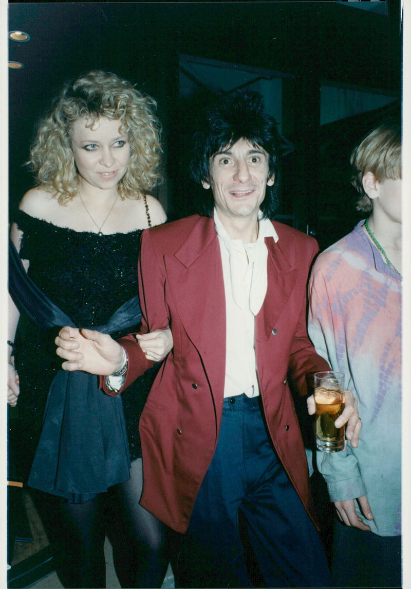 Ronnie Wood, musician England - Vintage Photograph