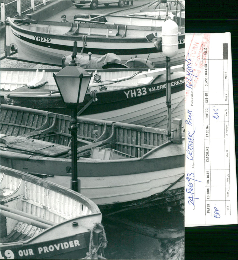 Cromer boats - Vintage Photograph