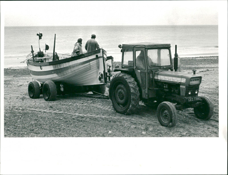 Cromer Fishing Industry - Vintage Photograph