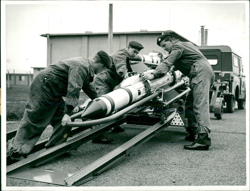 RAF Coltishall Station - Vintage Photograph