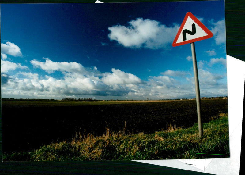 Fenland Landscape - Vintage Photograph