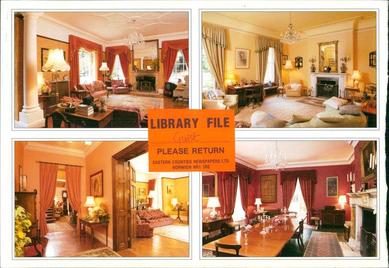 Guist Hall - Vintage Photograph