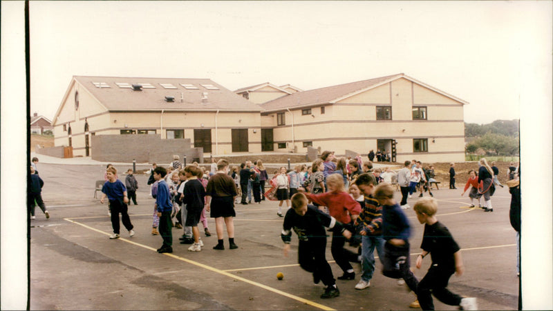 School Campus at Sutton - Vintage Photograph