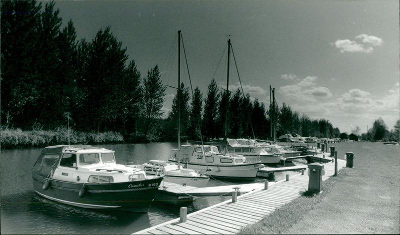 Brundall Boat Center - Vintage Photograph