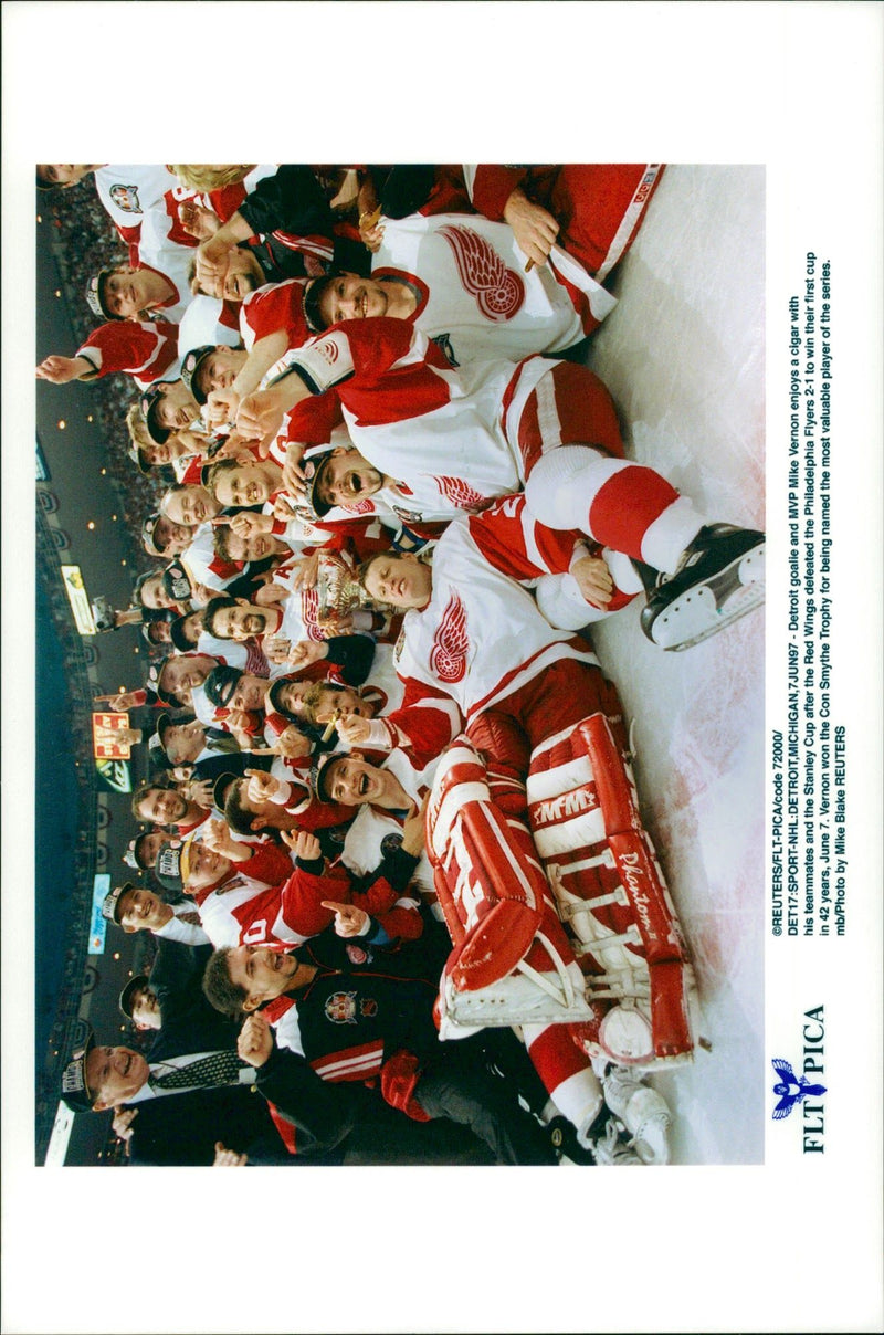 Ice Hockey NHL Stanley Cup - Vintage Photograph