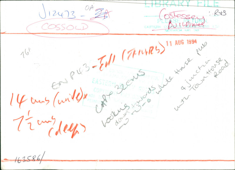 1994 WHITE WRITER - Vintage Photograph