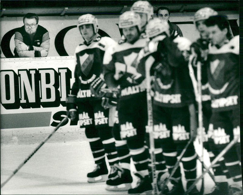 Leif Boork Ice Hockey Trainer - Vintage Photograph