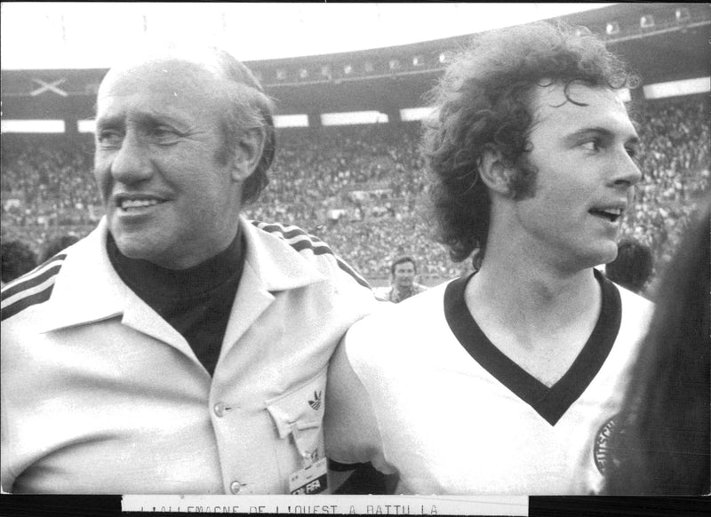 Franz Beckenbauer, Football Player, Germany - Vintage Photograph