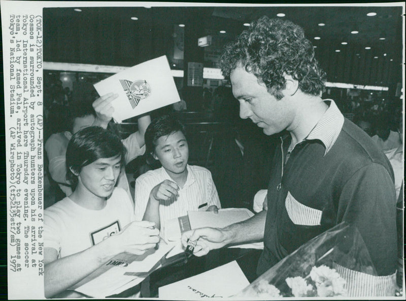 Franz Beckenbauer, Football Player, Germany - Vintage Photograph