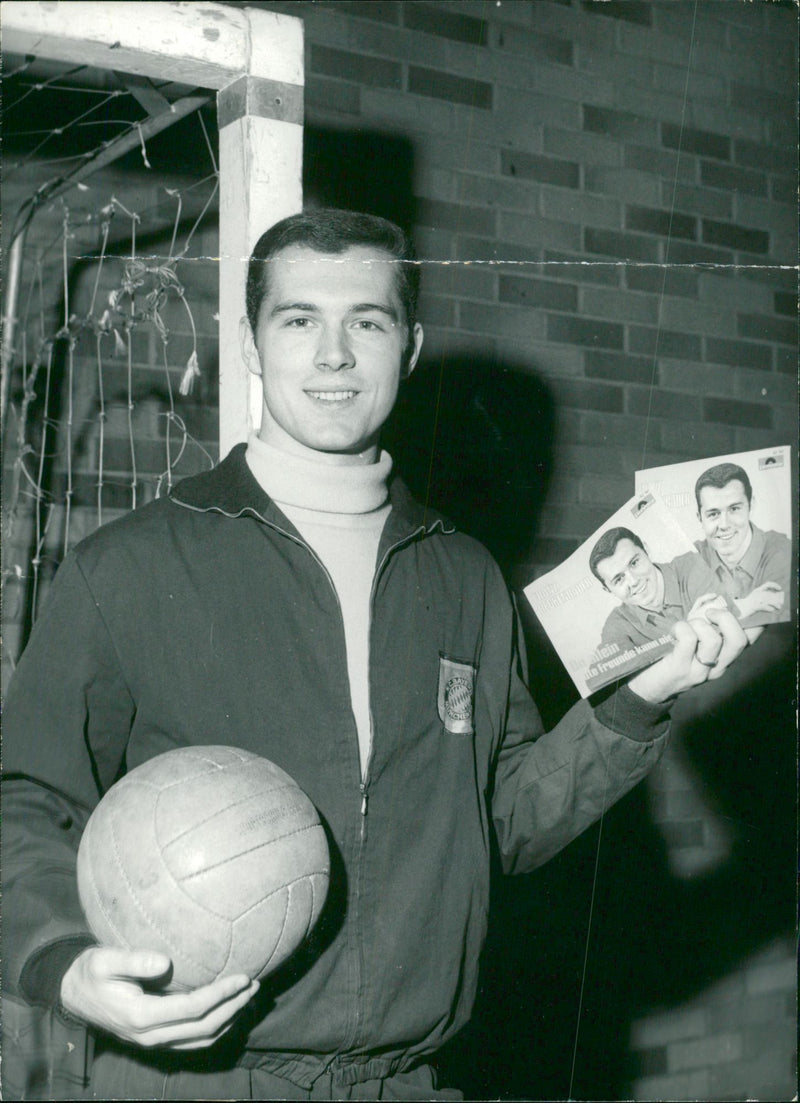 Franz Beckenbauer, Football Player, Germany - Vintage Photograph