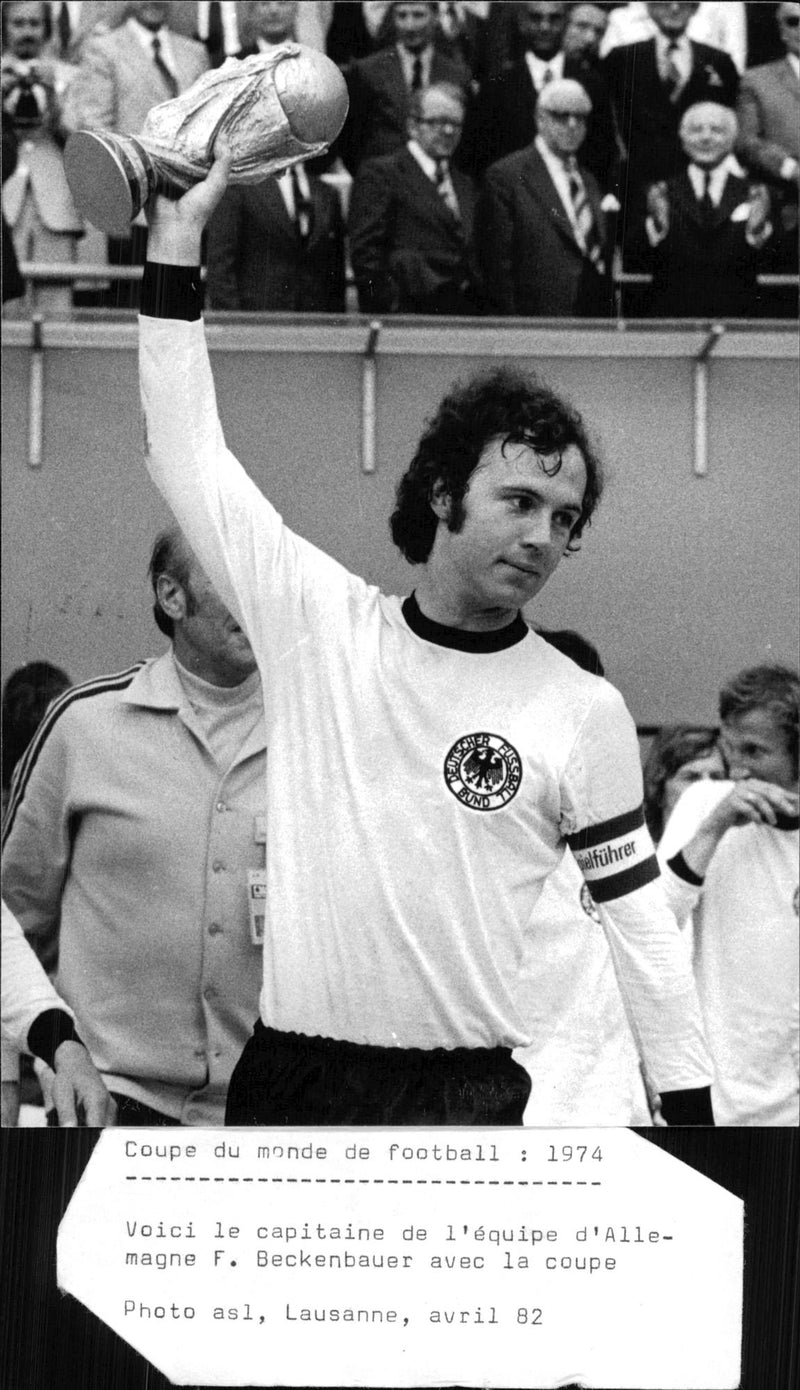 Franz Beckenbauer, Football Player, Germany - Vintage Photograph