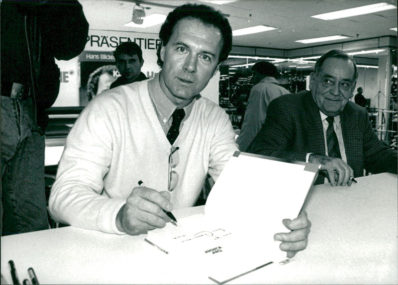 Franz Beckenbauer, Football Player, Germany - Vintage Photograph