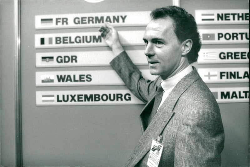 Franz Beckenbauer, Football Player, Germany - Vintage Photograph