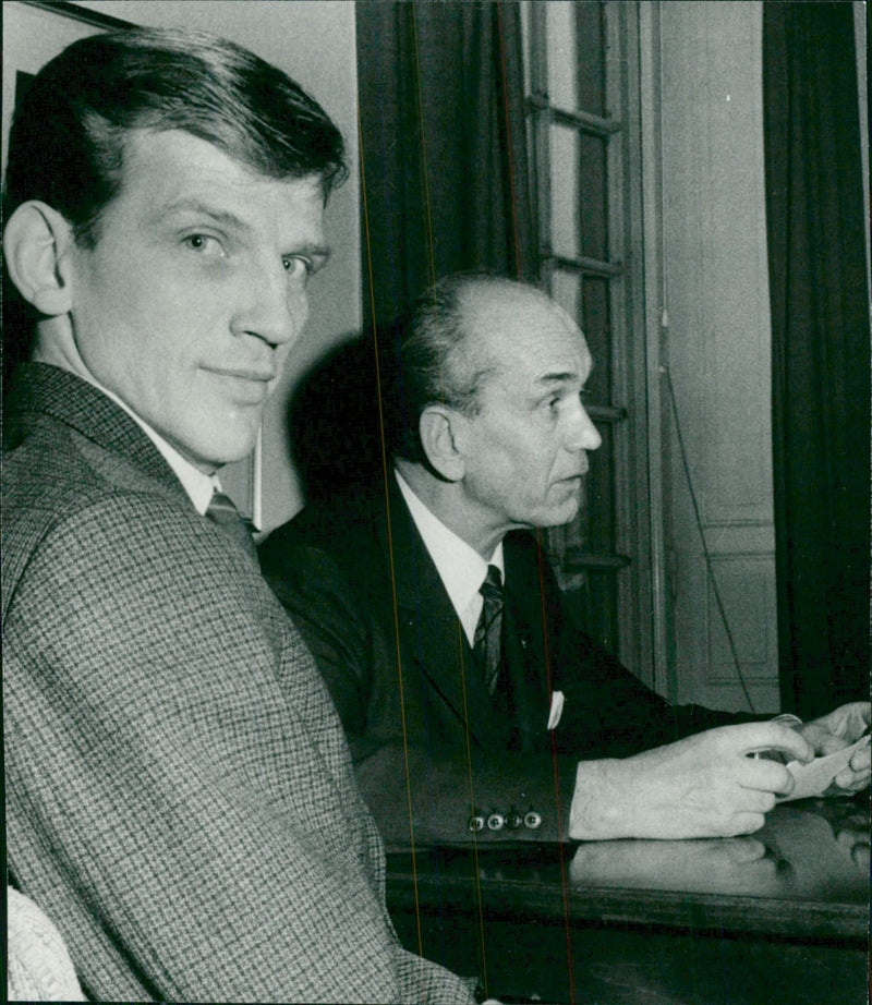 Physiologist GÃ¶ran Agnevi, VÃ¥lÃ¥dalschef - Vintage Photograph