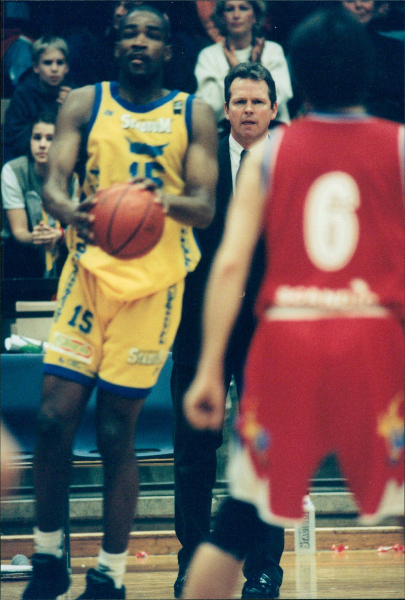 Kenny Grant, Basketball Leader - Vintage Photograph