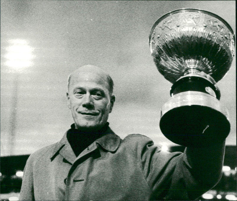 Rune Emanuelsson, football player - Vintage Photograph