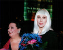 UN 50 years. Galan in Globen. Montserrat CaballÃ© and Cher - Vintage Photograph