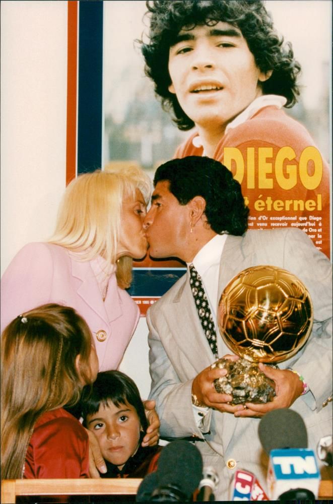 Diego Armando Maradona - Vintage Photograph