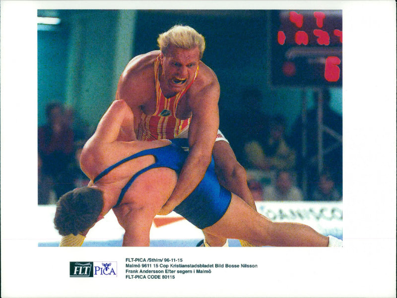Frank Andersson - Sport, wrestling - Vintage Photograph