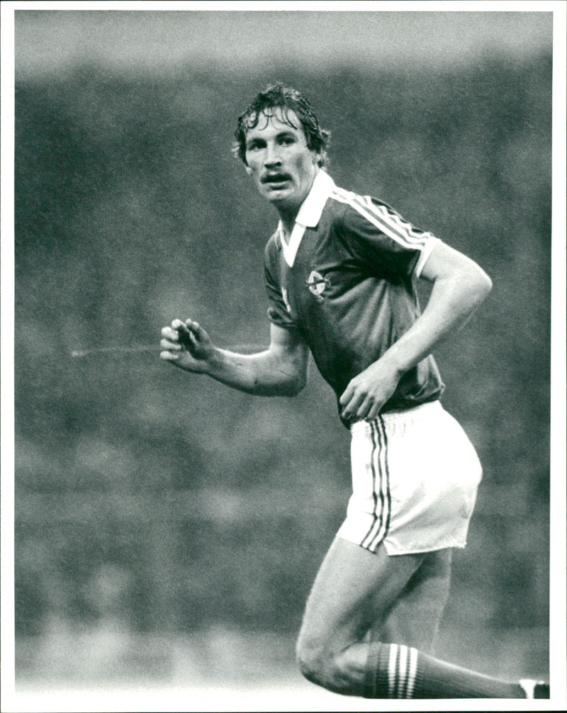 Billy Hamilton, football player Northenn Ireland - Vintage Photograph