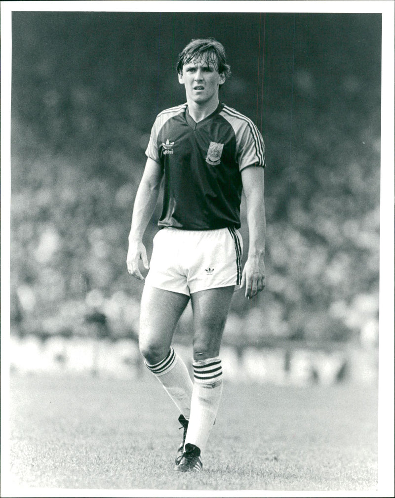 Paul Allen, football Westham - Vintage Photograph