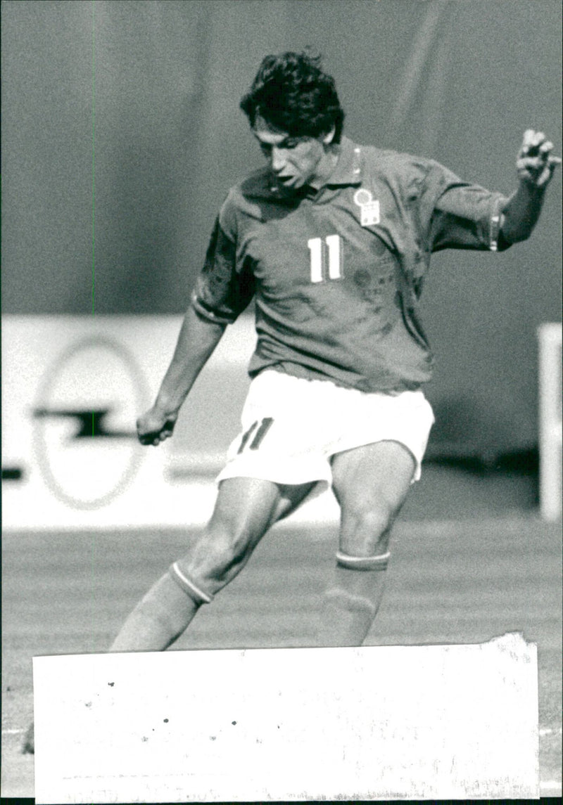 Demetrio Albertini, Football Italy - Vintage Photograph