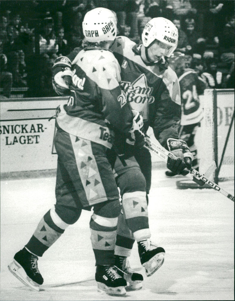 Boro Team Ice Hockey - Vintage Photograph