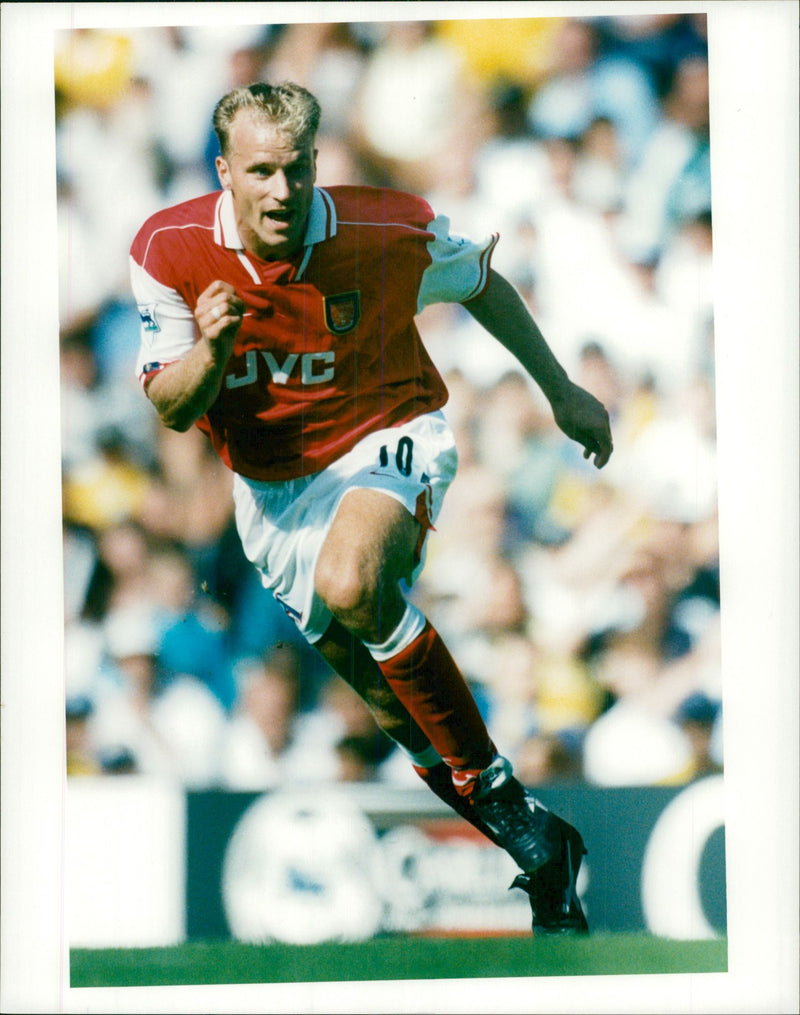 Dennis Bergkamp, ââArsenal FC - Vintage Photograph