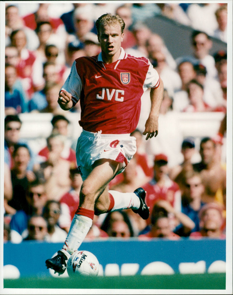 Dennis Bergkamp, ââArsenal FC - Vintage Photograph