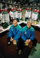 Roger Melin and Niklas WikegÃ¥rd - Vintage Photograph
