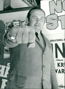 Ingemar Johansson, boxer - Vintage Photograph