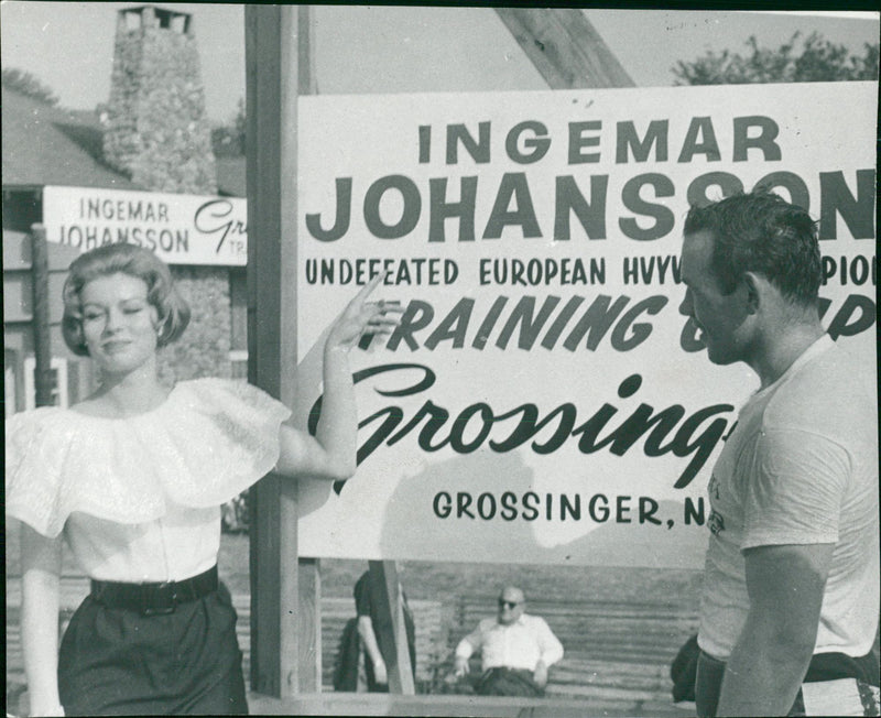 Ingemar Johansson, f. Boxer - Vintage Photograph