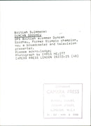 Duncan Goodhew, swimming - Vintage Photograph