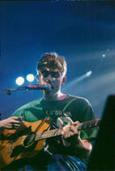 Blur appears at Zenith in Paris - Vintage Photograph