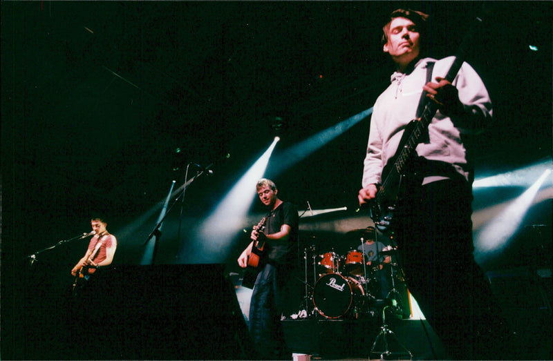 Blur, pop group England - Vintage Photograph