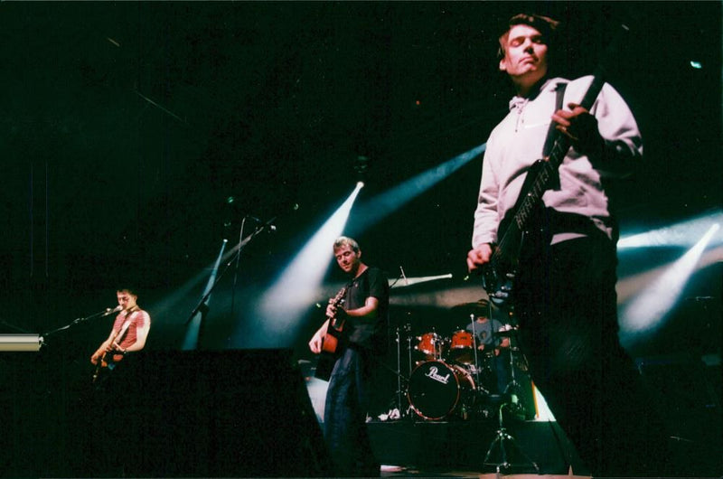 Blur, pop group England - Vintage Photograph