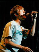 Popgruppen Blur uppträder på Stockholm Water Festival - Vintage Photograph