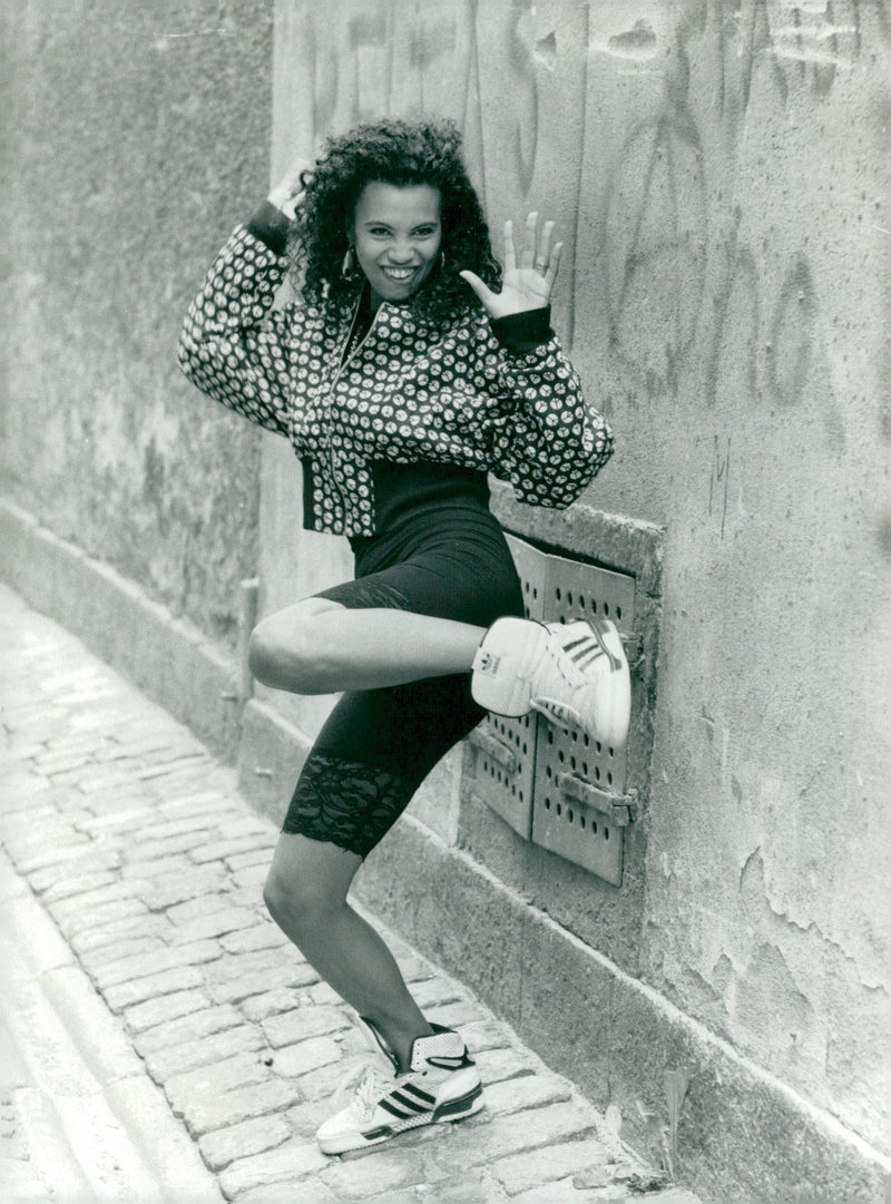 Neneh Cherry, singer - Vintage Photograph