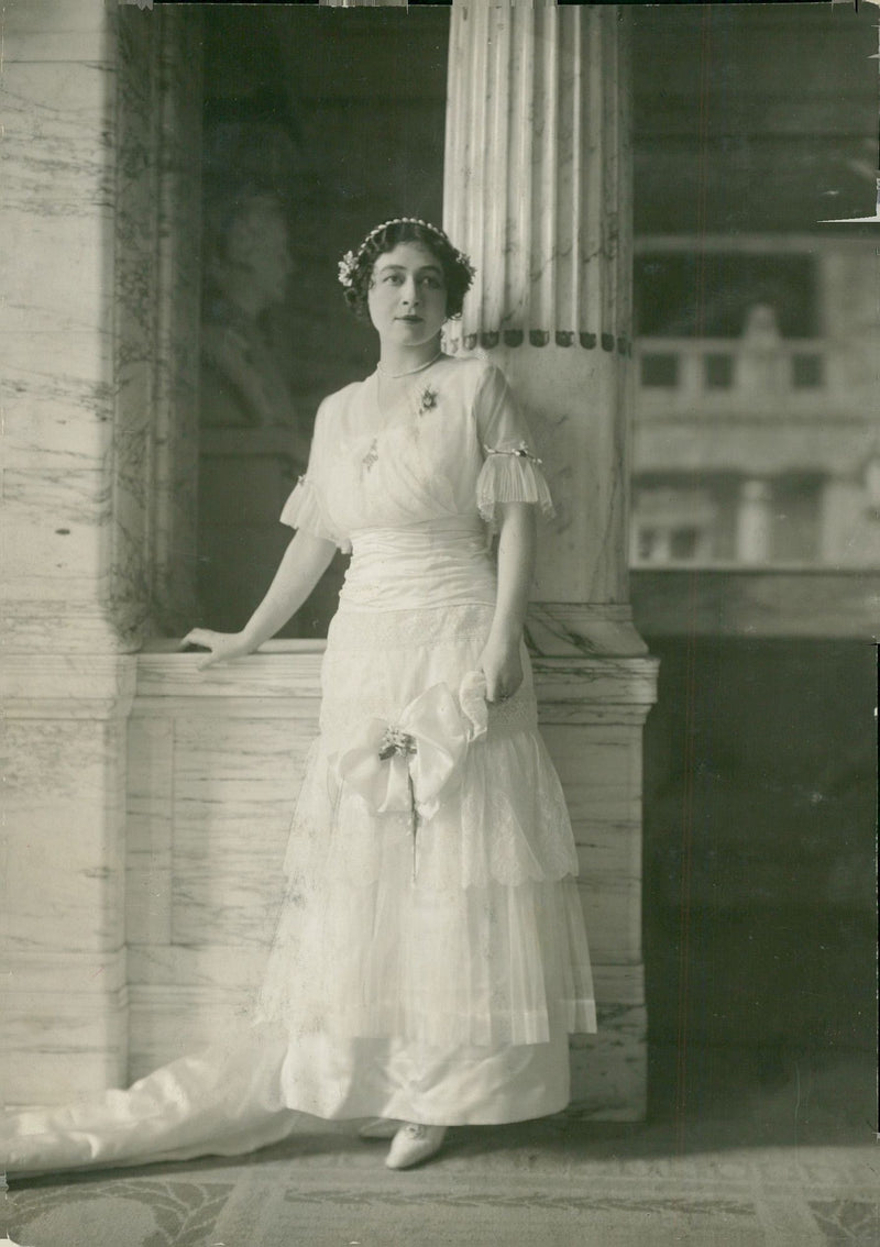 Harriet Bosse i "Ãventyret" pÃ¥ Dramaten - Vintage Photograph
