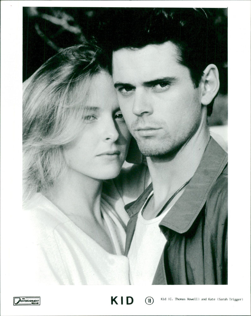 18 Kid (C. Thomas Howell) and Kte (Sarah Trigger) - Vintage Photograph